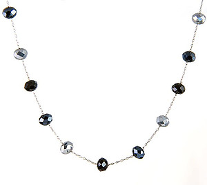 NA352: Delicate Crystal Necklace