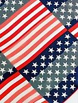 SS07L: American Flag Scarf - Long