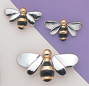 SN53: 3-Tone Bee Pin or Set 
