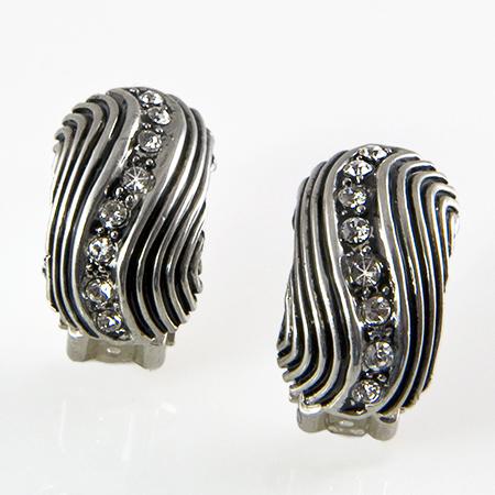 EA533: Yurmanesque Austrian Crystal Earrings