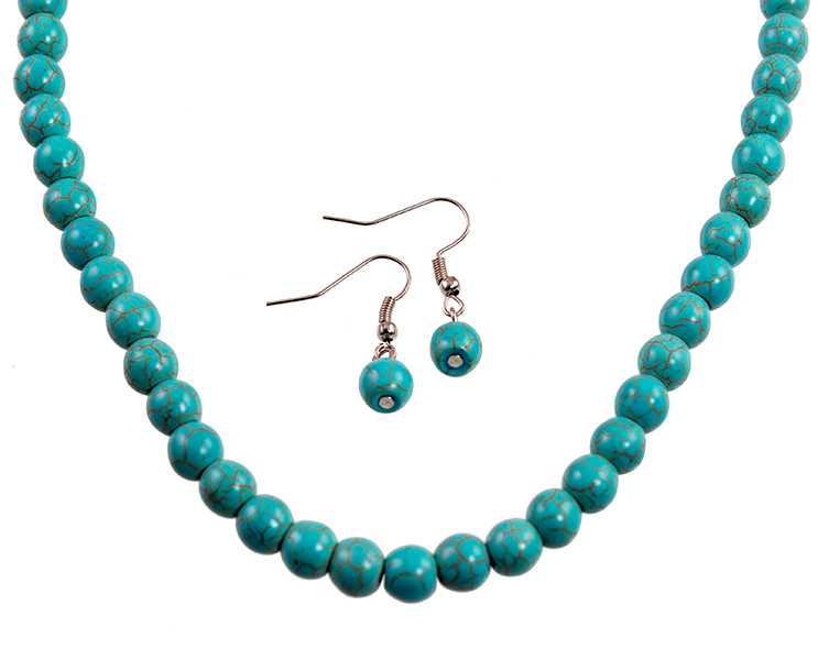 SN328: Turquoise Necklace 