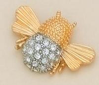 TA26: Bumble Bee Tac with Crystals