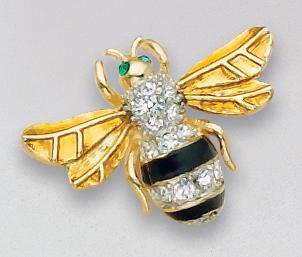 TA39: Queen of Sales Pin with Crystals
