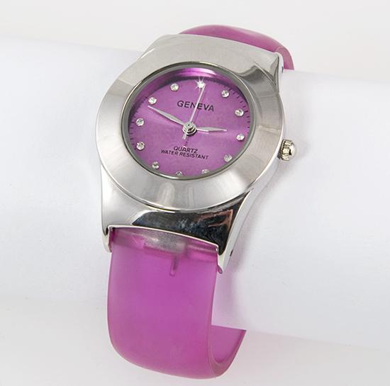 WA22: Hot Pink Cuff Watch
