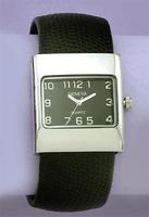 WA33DR: Black Cuff / Bangle Watch