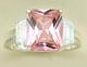 RA13JLSS: Sterling Silver JLO Pink Ice Ring
