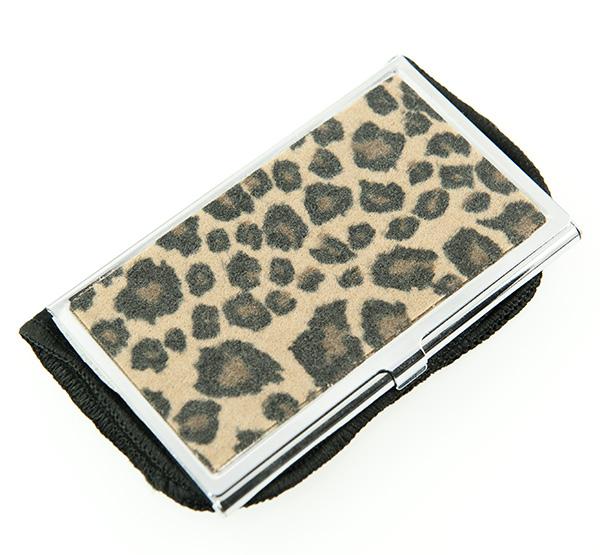 AB134: Lepoard Business Card Holder
