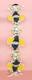 BR165Y: Yellow Believer Bee Bracelet