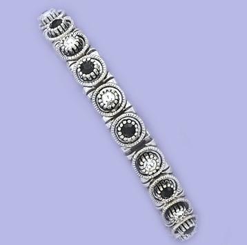 BR93BK: Multi-Color Stretch Bracelet