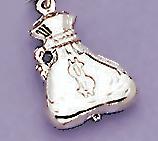 CH04: Money Bag Charm in Gold