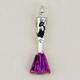 CH206: Blush Brush Charm in Gold or Silver