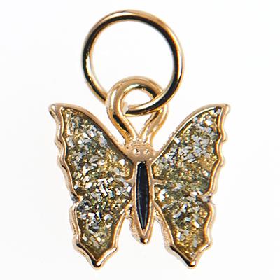 CH266: Butterfly Charm - Gold or Silver