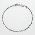 CL108: Austrian Crystal Collar (Clear or Blue)