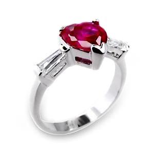 DG01: Sterling Silver Heart Ring