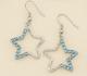 EA423: Crystal Star Earrings