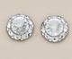 EA60C: Classic Clear Crystal Earrings