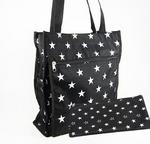 LL013PR: Star Tote w/ Matching Money Bag