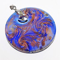 NA198S: Dark Blue & Moreno Necklace