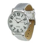 WA108: Metallic Band Watch (Silver or Gold)