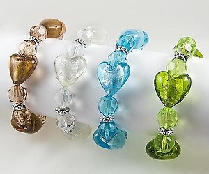 BR228: Moreno Heart Bracelet