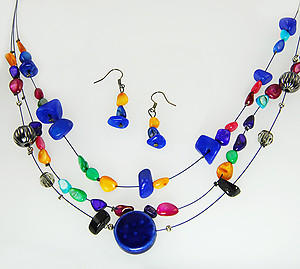 SNT153: Dark Blue & Jewel Tone Exotic Set