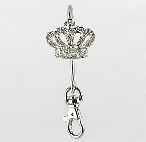 AB130: Crown Key Ring Clip