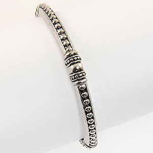 BR350: Silver Stretch Bracelet