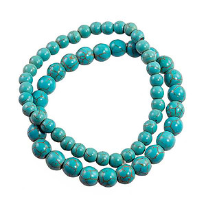BR404: Turquoise Stretch Bracelet
