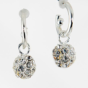 EA398: Fireball Earrings with Hoop