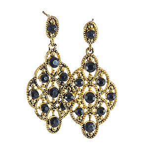 EA607: Elegant Crystal Earrings In Five Colors