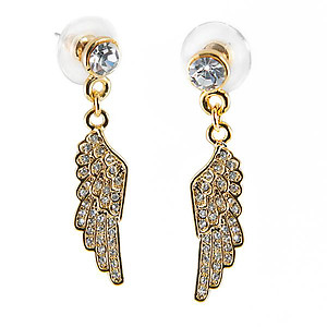 EA610: Golden Wing Earrings