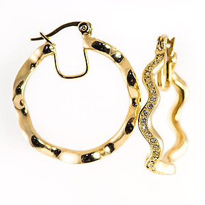 EA619: Crystal Hoops