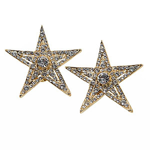 EA682: Austrian Crystal Star Earrings