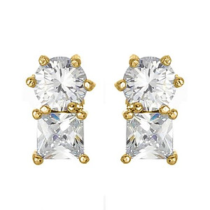 EA687: Classic CZ Earrings