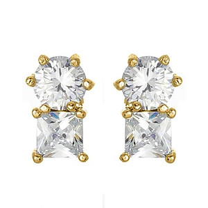 EA687: Classic CZ Earrings