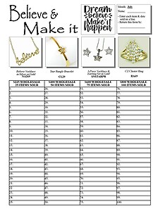 Believe & Make It Contest Flyer