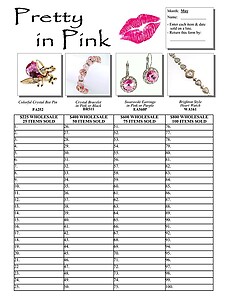 Pretty in Pink Contest Flyer