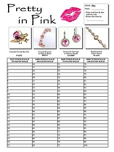 MAY24: Pretty in Pink Contest Flyer