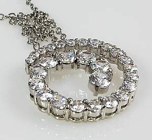 NC112: Journey CZ Necklace