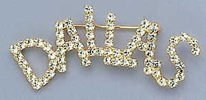 PA340: Austrian Crystal Dallas Pin