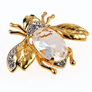 PA606: Large Crystal Bee PIN