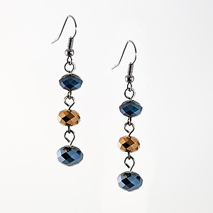 SN253: Austrian Crystal Necklace and Earrings