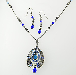 SNT149: Antique Sapphire Blue Set 