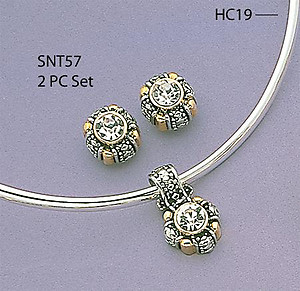 SNT57: Earring & Pendant Set