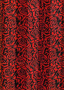 SS73: Red Rose Scarf