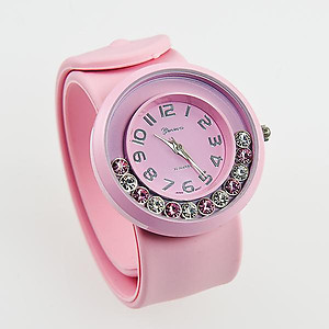 WA124: PINK Pop Slap Watch