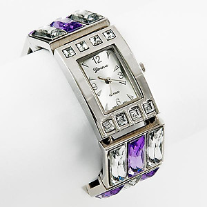 WA119: Austrian Crystal Violet Watch