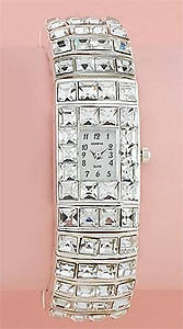 WA50: Billion Dollar Cuff Watch Gold or Silver 