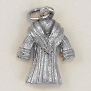 CH216: Fur Coat Charm in Gold or Silver