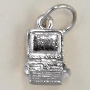 CH219: Computer Charm in Gold or Silver